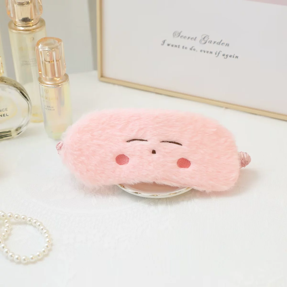Cute handheld plush pencil case, organizer bag, cosmetic bag