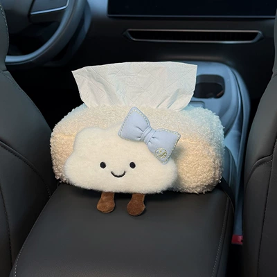 Car Tissue Bag, Cute Cloud — Car tissue box/set