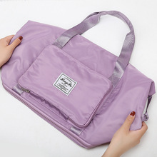 可折叠旅行袋轻便大容量好收纳行李袋学生手提包可套拉杆行李包潮