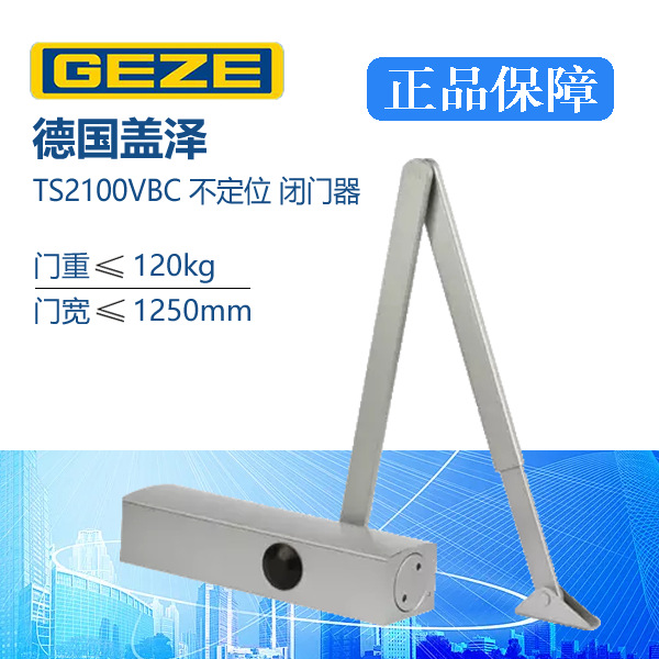 Gaize TS2100VBC slider without positioning door closer