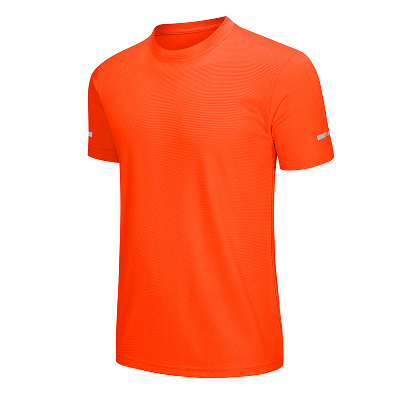 Campamento de verano suave que absorbe el sudor Organización de capacitación Juegos para padres e hijos Ropa de clase Camiseta para niños de secado rápido de manga corta Traje personalizado