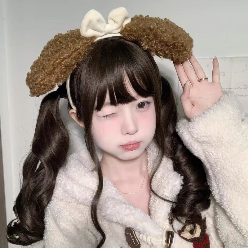 甘くて可愛い蝶結びのぬいぐるみのカチューシャ|undefined