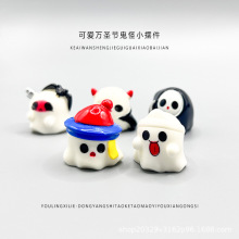 跨境新品微景观创意可爱万圣节恶魔幽灵DIY装饰品配件迷你小摆件