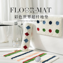 Minimalist Rugs Fresh Instagram Living Room Coffee Table Mat Colorful Grid Bedroom Rugs Nordic Entrance Door Mat