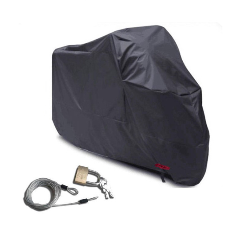 Motorcycle Modified Thickened Car Jacket Harley Sunshade Rainproof Large Number Sunscreen Sports Car Cover Large Displacement Car Cover Universal