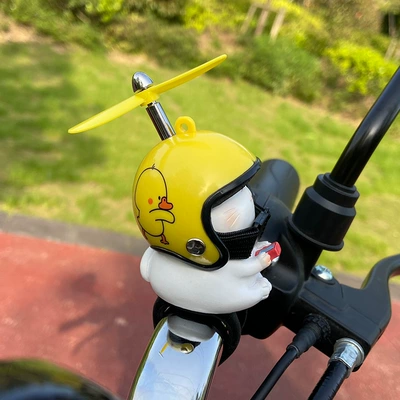 Car ornaments – Breaking Cat Car Ornaments - strap-style-yellow-bamboo-douyin-duck-kitten