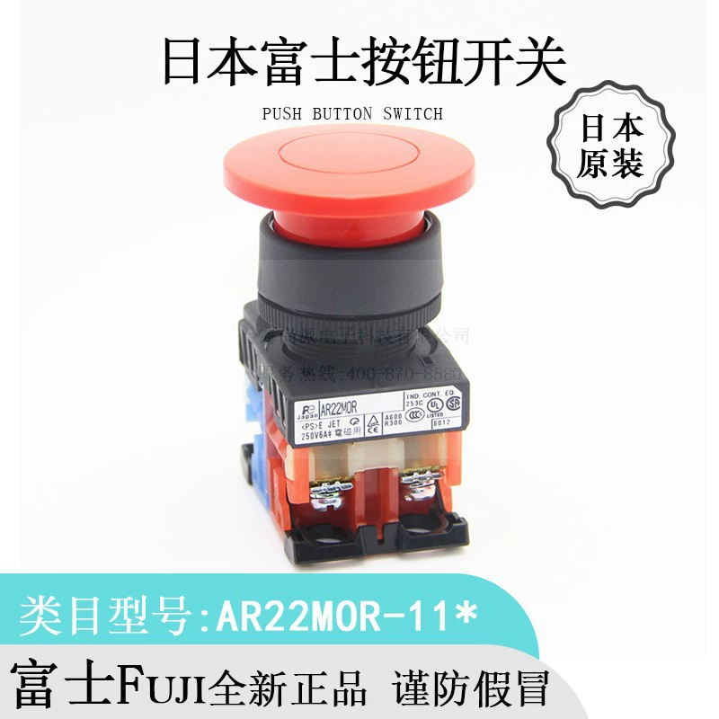 Japanese genuine button with clove mushrooms, import switch key, augmented reality