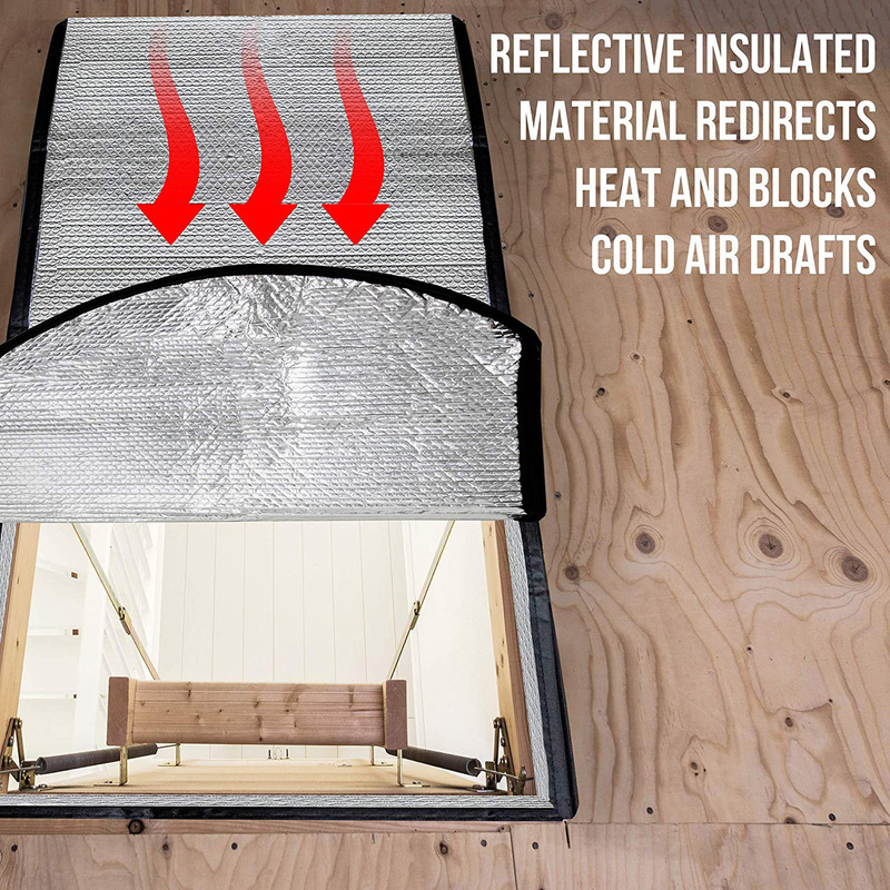 Loft Cover Attic Heat Shield Attic Shade Shade Sunshade Snowproof Dust Cover Attic Moisture-proof Cover