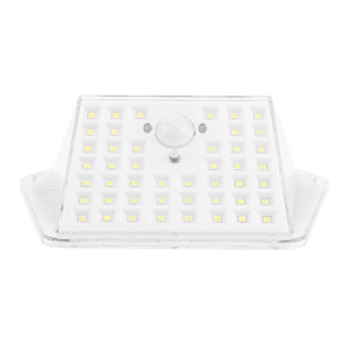 Cross-border LED wall-mounted intelligent induction lamp solar charging indoor outdoor stair corridor induction lamp