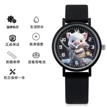 十二生肖手表女款儿童卡通学生男生小众高颜值显白潮流简约石英表