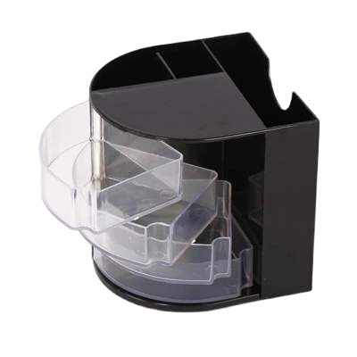 Creative and fashionable multifunctional pen holder, plastic pen holder, office stationery, storage round pen holder