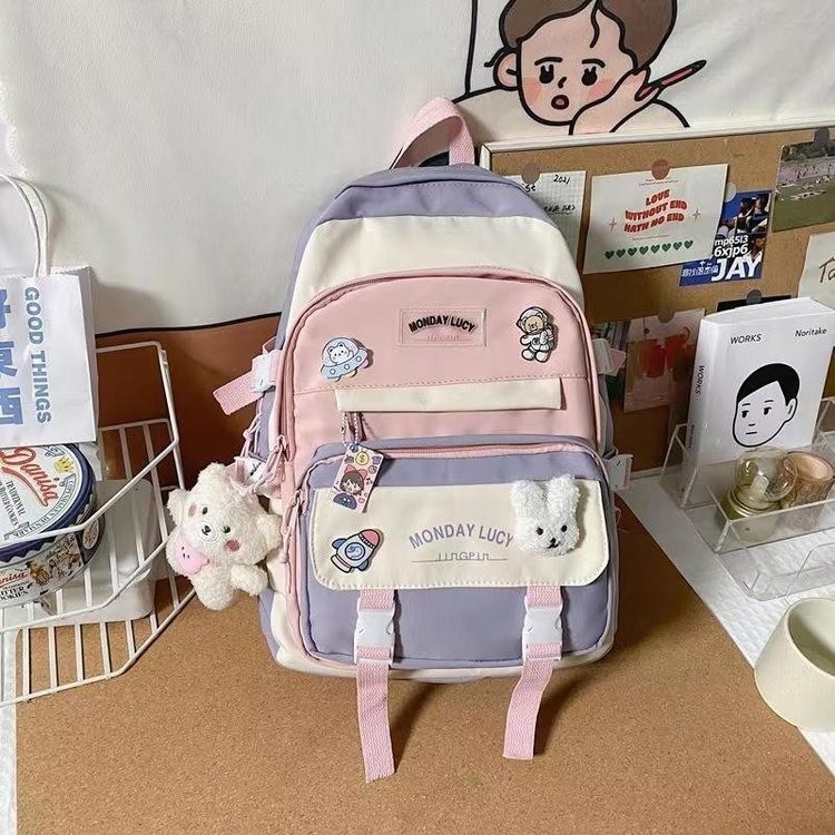 보라색 + 동일 디자인 배지