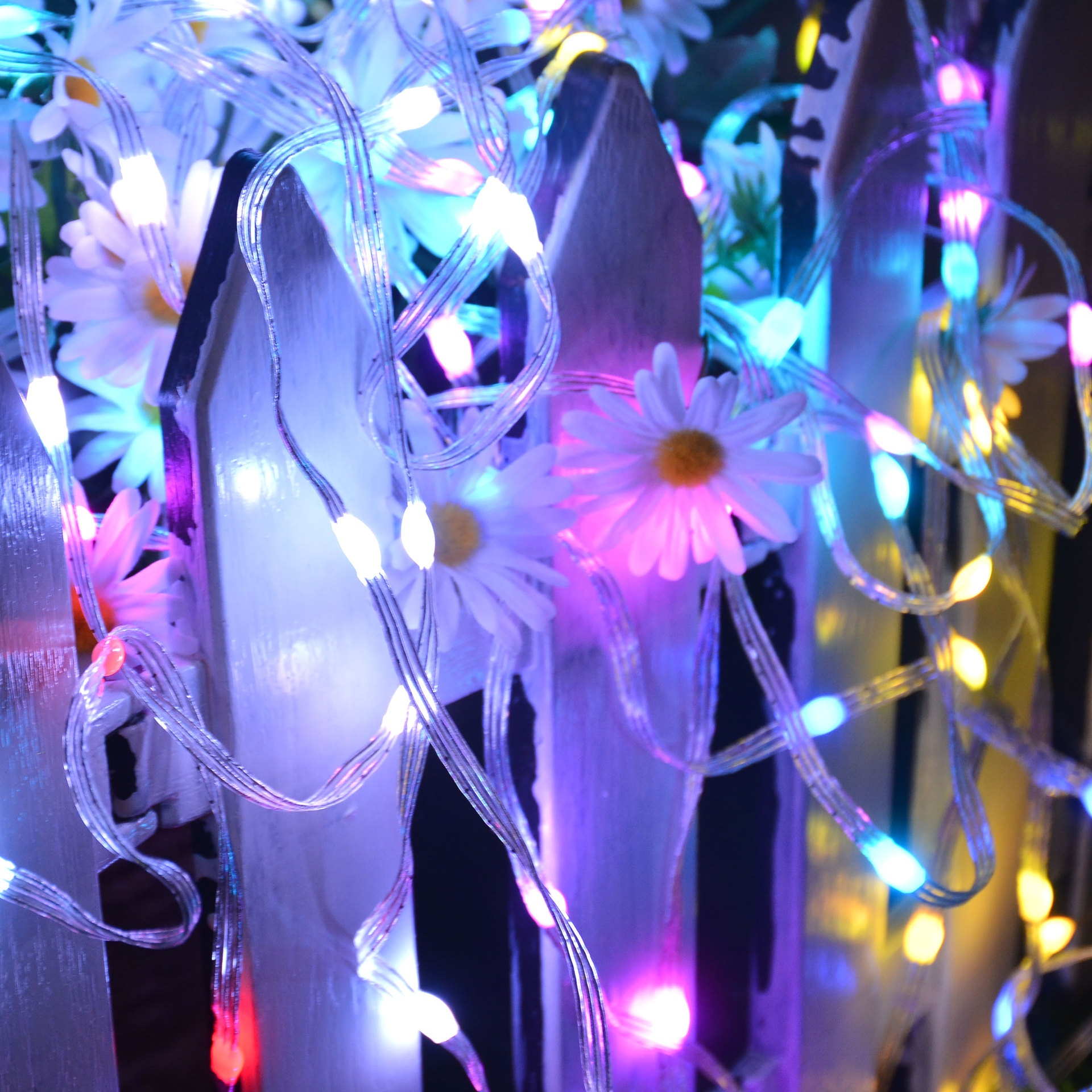 厂家直销装饰灯 多功能APP控制长灯串仙女房屋装饰灯彩灯串批发