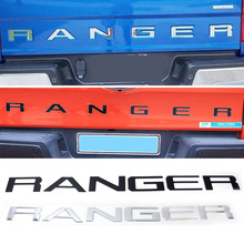 适用于福特RANGER车标皮卡ranger尾箱贴标 ABS 后备箱3D立体车标