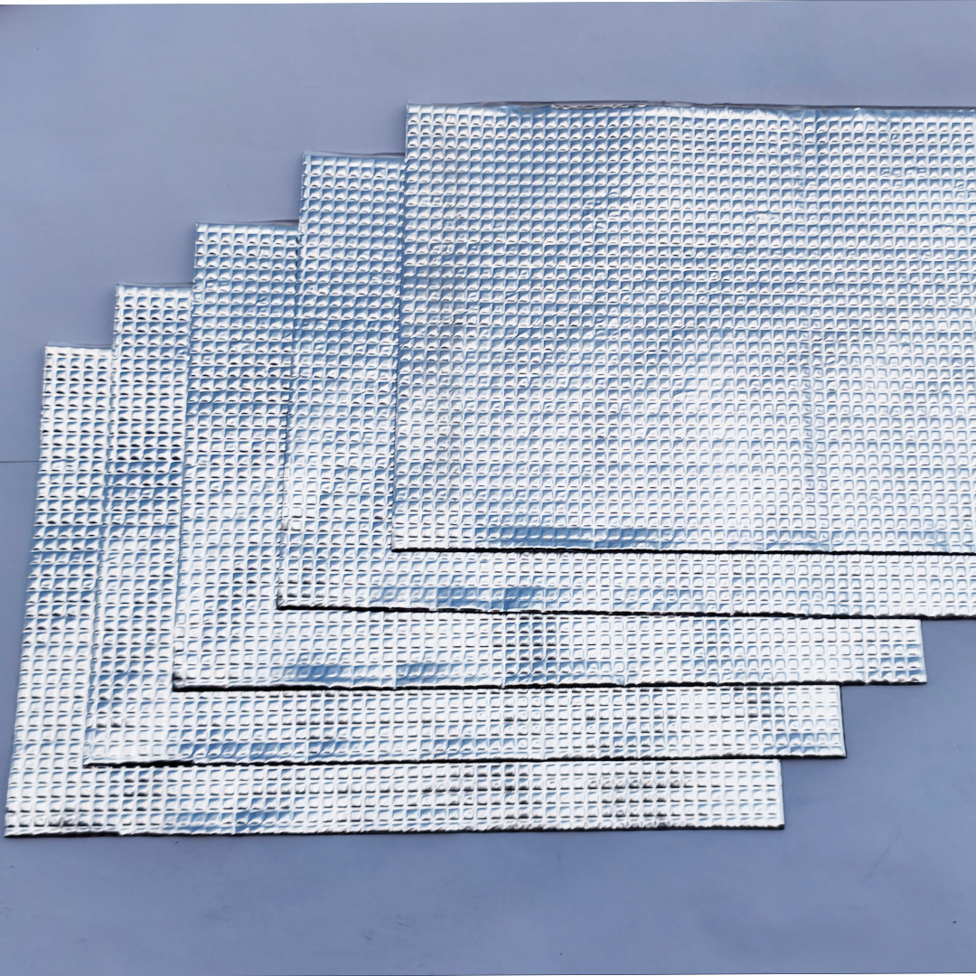 Cross-Border Temu E-Commerce Specializes in Small Pieces of Automotive Butyl Rubber Sound Insulation and Shock-Absorbing Plates, Environmentally Friendly Damping Sheet Materials in Stock