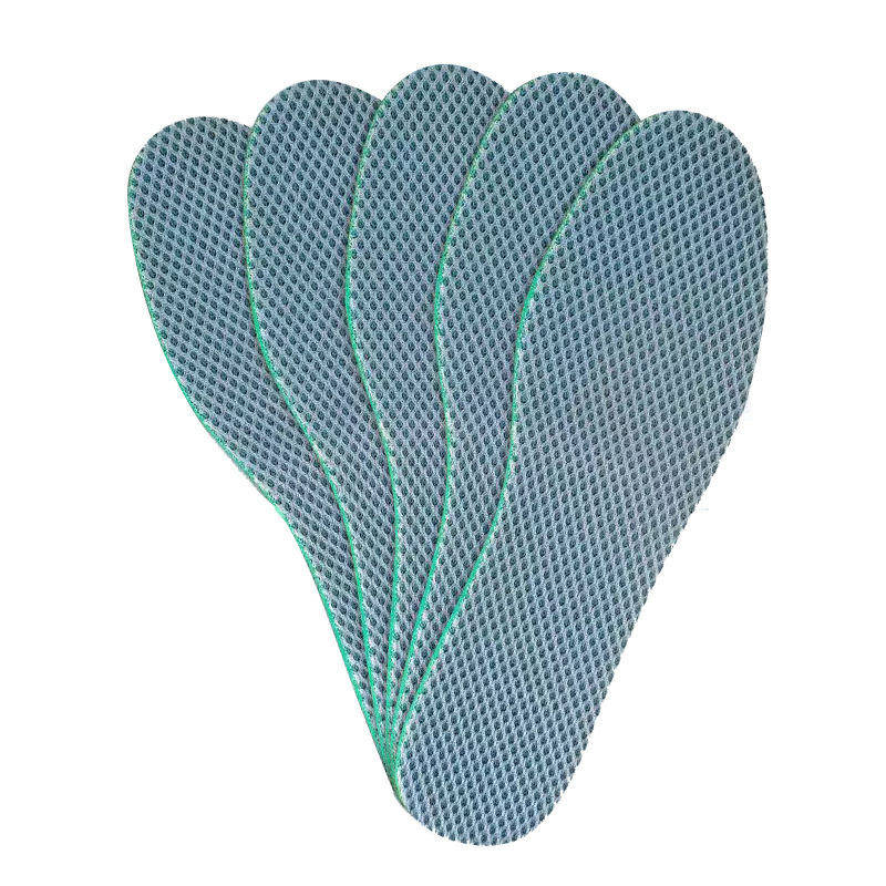 Plantillas de zapatos suaves no cansadas, cómodas y transpirables, plantillas de zapatos deportivos de entrenamiento militar masculino y femenino, plantillas de malla antiolor, transpirables y absorbentes