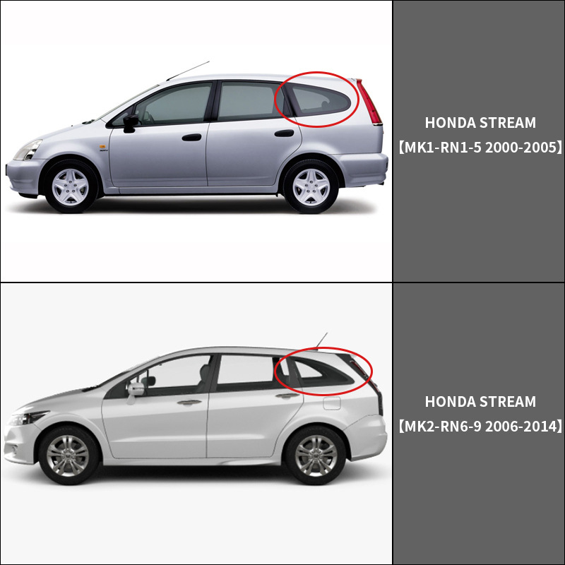 For HONDA time rhyme rain shield rain eyebrow RN1-9 Window visor