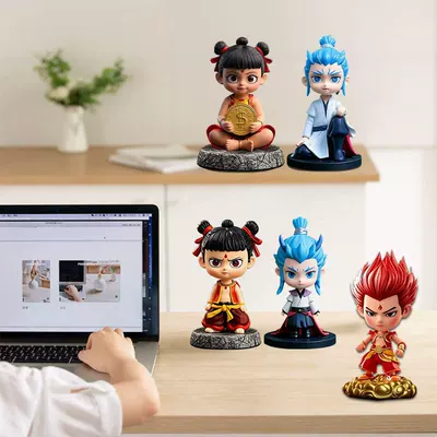Bobblehead Figures Nezha: the – Car ornaments