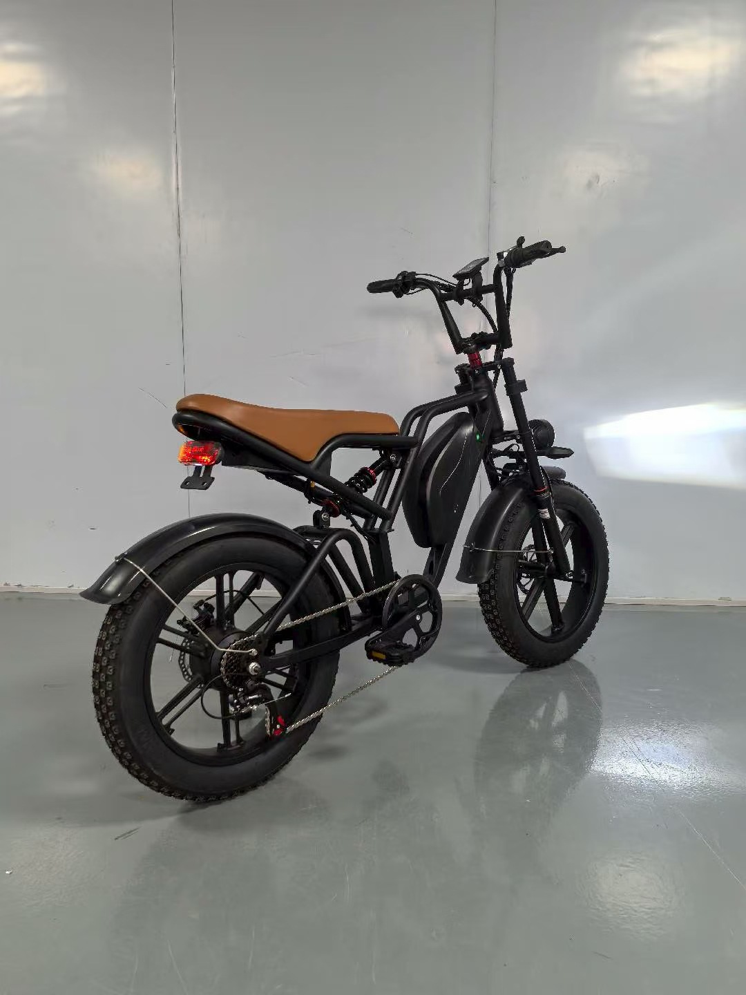 20-inch Fat Tire Off-Road Snow Beach Integrated Wheel Electric Bicycle