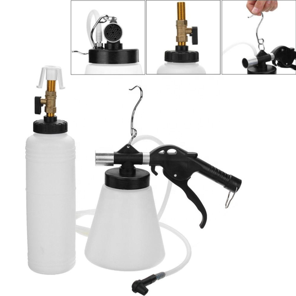 Herramienta de reemplazo de aceite de freno neumático máquina de reemplazo de fluido de freno llenador bomba de aceite automática olla de reemplazo de aceite de freno