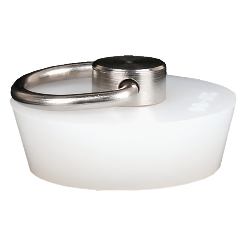 Anillo de acero de silicona bañera enchufe piscina fregona lavabo escurridor alcantarillado tapón Cubo de madera lavandería piscina cubierta de sellado de agua