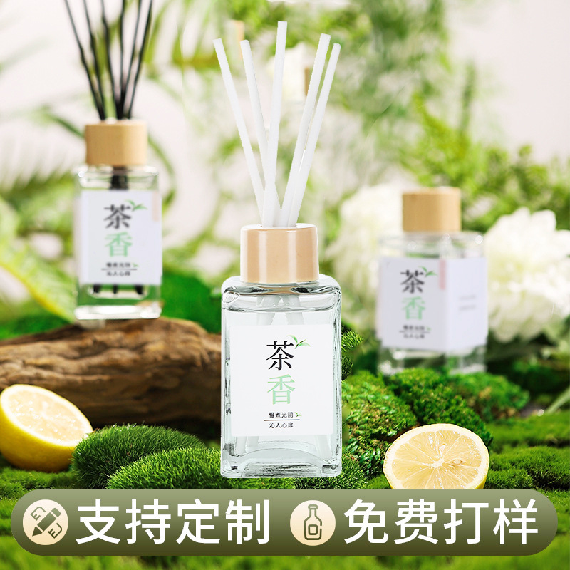 白茶香无火香薰卧室房间持久香氛家用厕所卫生间客厅玄关清新摆件