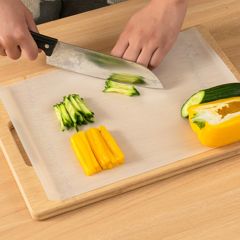 Kinbata Одноразовые разделочные коврики Кухонная кухонная разделочная доска Бумага детское дополнительное питание Фруктовые коврики можно обрезать L столовые коврики