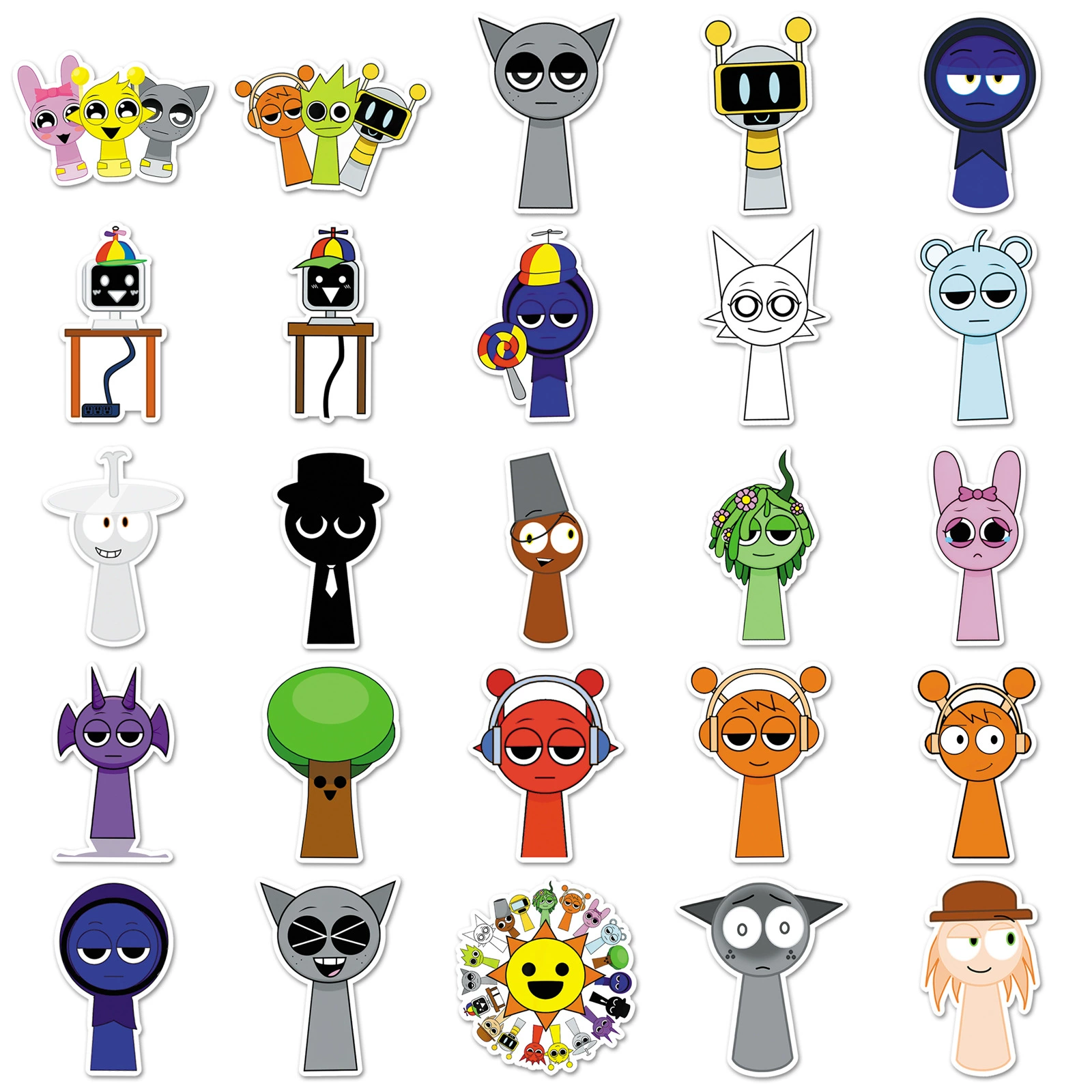 Коробка, стикер для музыки, водостойкий мобильный телефон, handmade, (Cross-border trading)