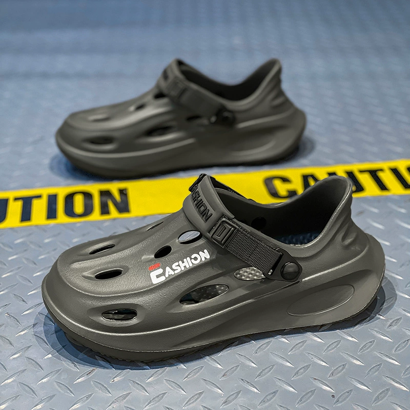 Дропшиппинг, обувь Croc, новые летние противоскользящие мужские сандалии, тапочки, сандалии и тапочки для уличной одежды, пляжные сандалии и тапочки
