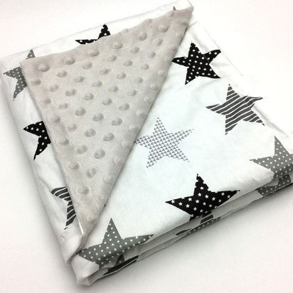 Manta de gorro de bebé de algodón de sarga de doble capa manta de bebé manta de gorro calmante para niños manta de colcha