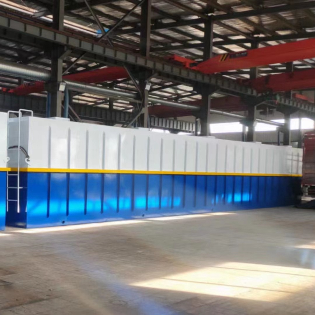 MBR integrated sewage treatment equipment Urban sewage treatment factory meets standards for industrial wastewater treatment 3