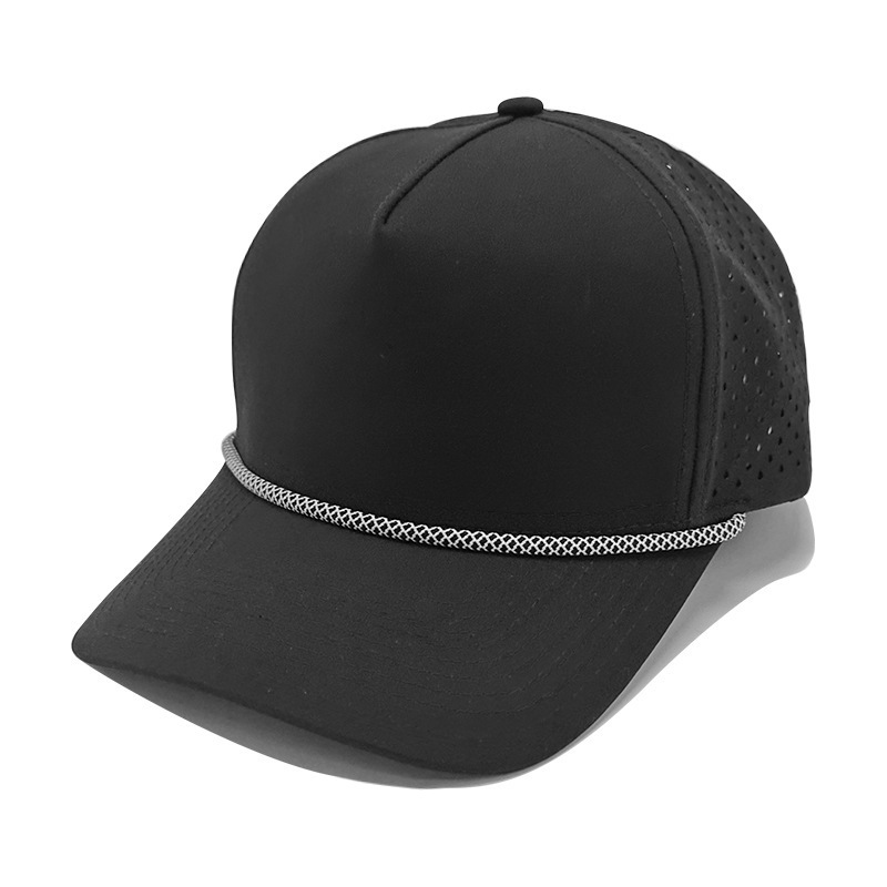 Sombreros de placa de perforación de secado rápido, sombreros de béisbol para mujeres y hombres, sombreros de protección solar casuales al aire libre, sombreros de boca de pato transpirables.