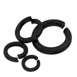 8.8级10.9级12.9级发黑高强度开口弹垫弹簧垫圈垫片M6M8M10M12M20