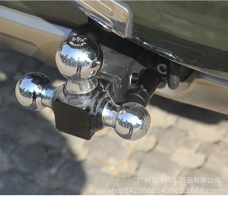 Car Trailer Hook Square Mouth T-Type Anti-Theft Pin Lock Trailer Arm Stainless Steel Dumbbell Lock High-Strength Accessory Tool