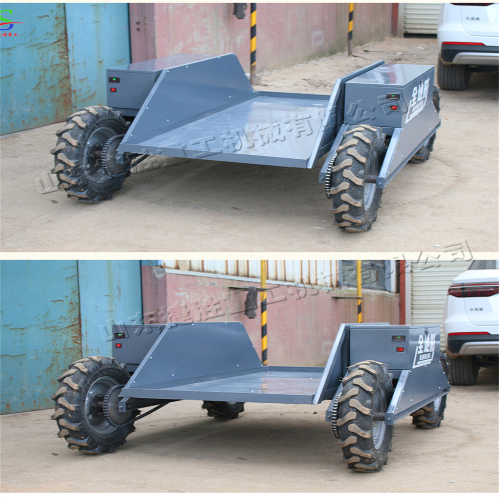 独立悬挂四轮遥控运输车 农林果园重物搬运设备 全地形遥控运输车