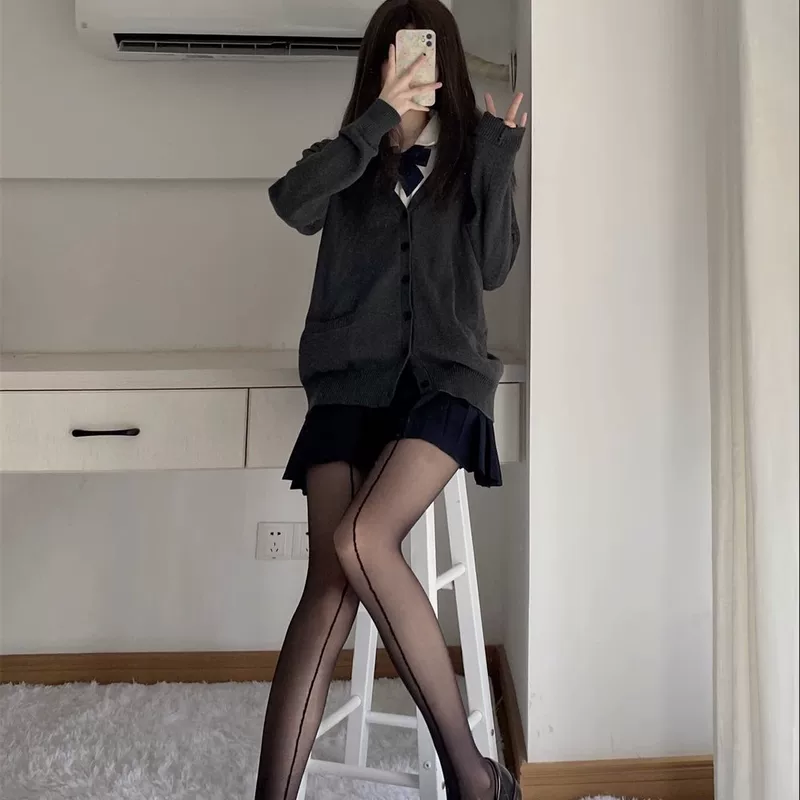 Wire, retro sexy ultra thin base tights, internet celebrity