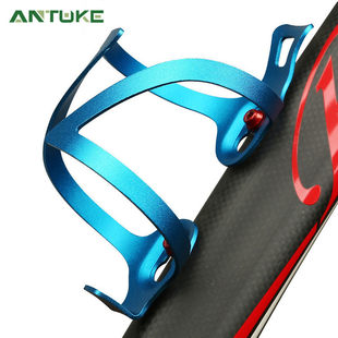 Water bottle, bottle holder, metal golden water, mountain bike, glass holder for cycling, equipment with accessories, aluminum alloy