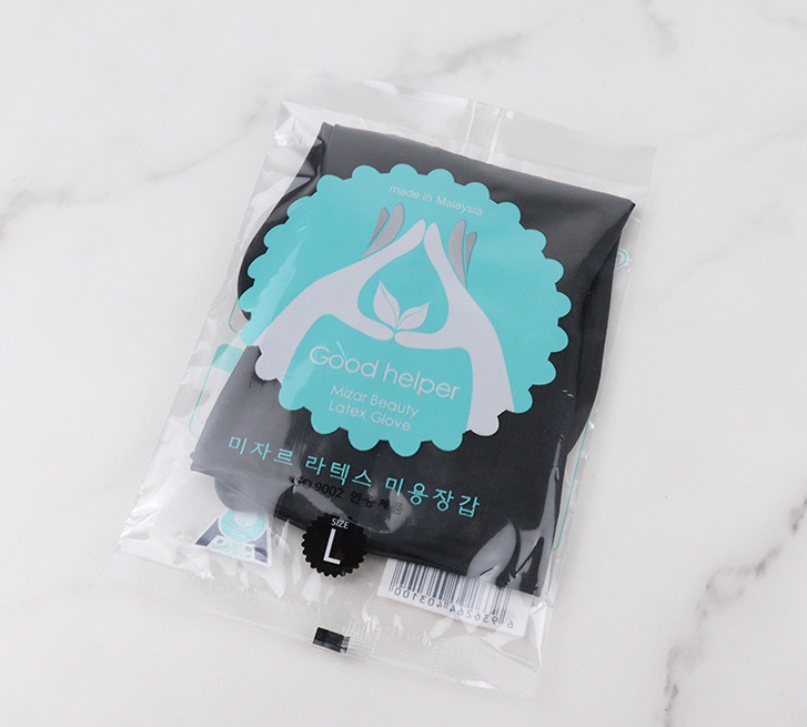 Herramientas de peluquería Hot sale peinado de cabello cepillo de aceite de salón de plástico negro unilateral conjunto de cepillo de cuidado de aceite de peinado