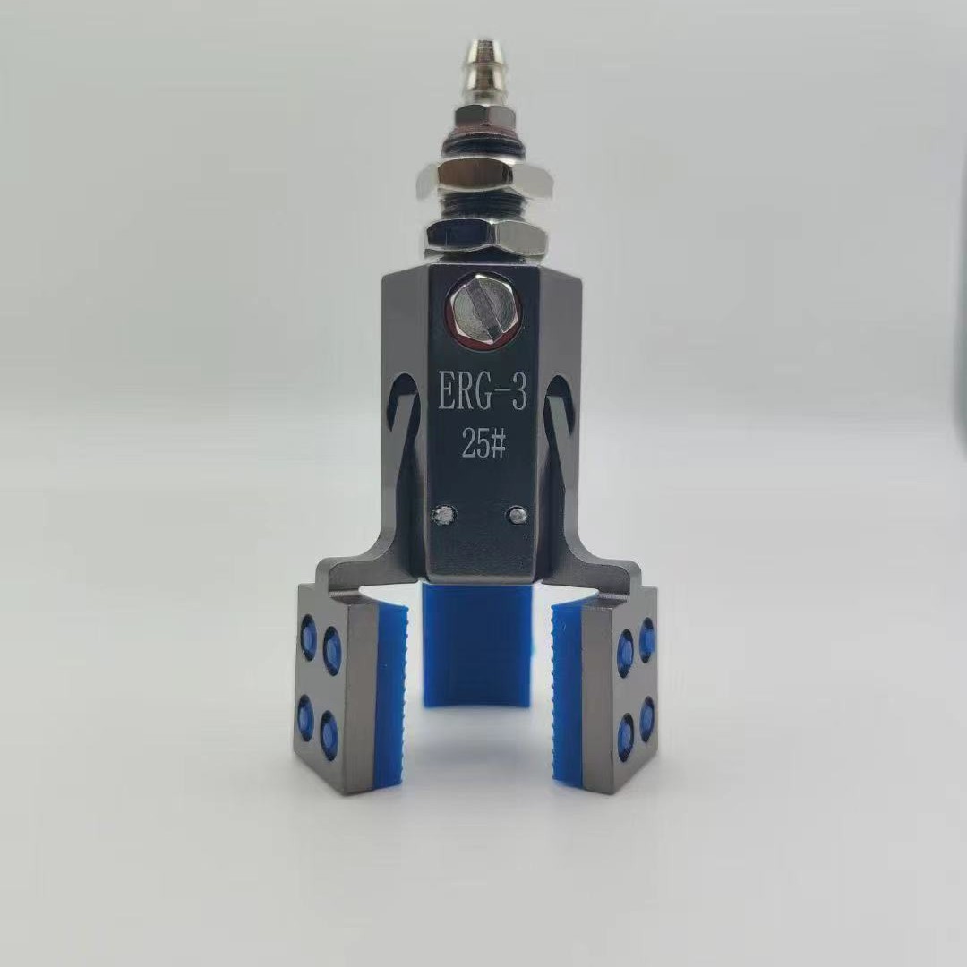 机械手夹具夹子ERG气动夹具三爪TK-EHRG带磁性检测注塑机治具配件