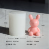 Cartoon rabbit, aromatherapy, candle, silicone mold, jewelry, epoxy resin, handmade, 3D