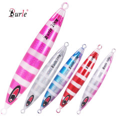 Cross-border bionic metal glow-in-the-dark lure hot-selling iron plate lead fish bait slow-sway sea fishing night fishing boat fishing mackerel bait