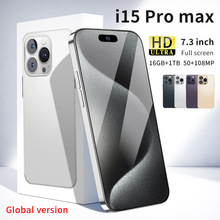i15promax跨境现货6.8寸安卓智能手机3+64快充OTG外贸厂家代发