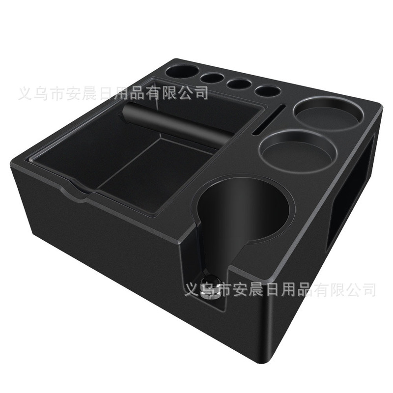 Italian Coffee Press Powder Holder Multi-Functional Abs Press Powder Base Coffee Machine Handle Storage Rack Integrated Coffee Knock