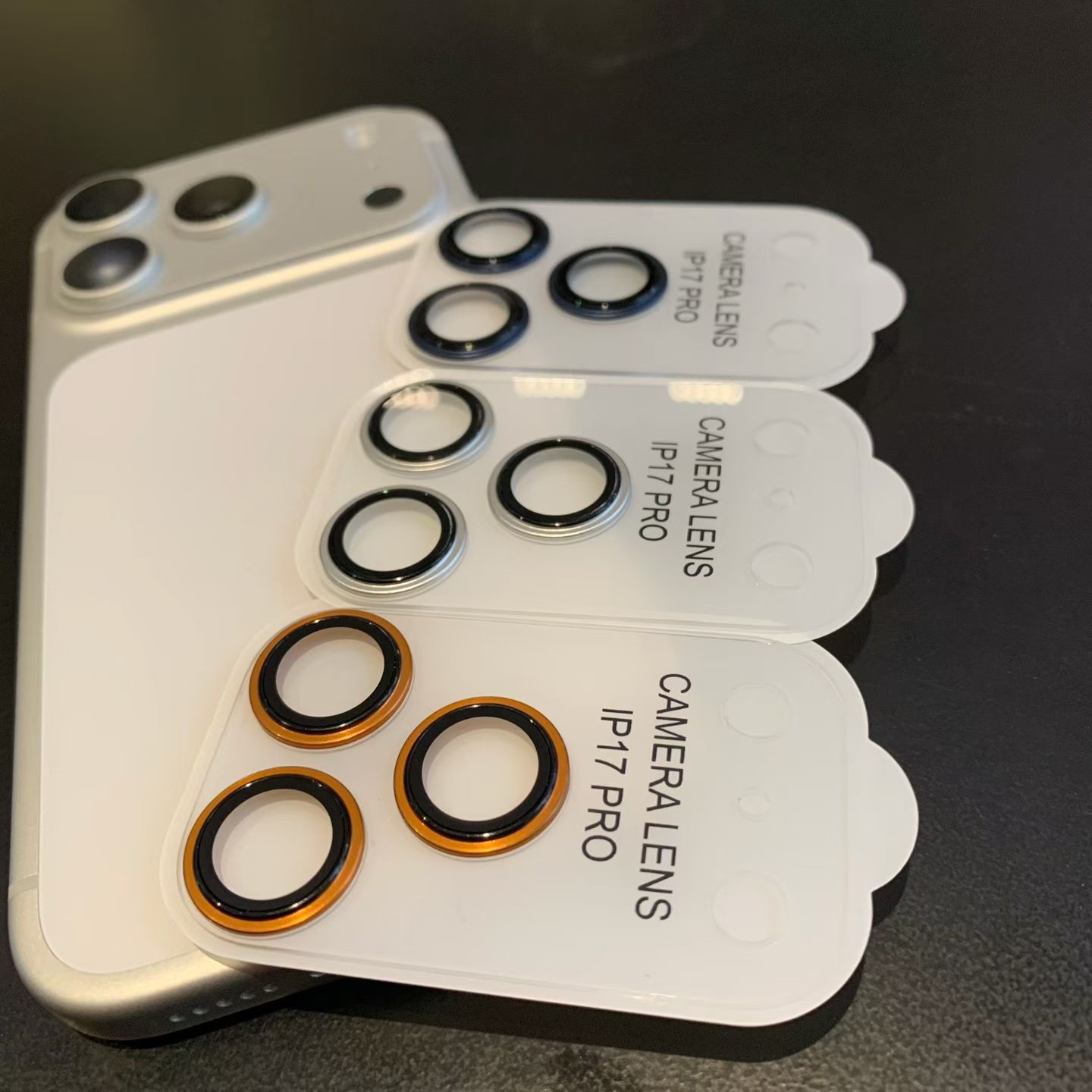 Aplicable para iphone17pro esmerilado semitransparente todo incluido película de lente 17promax película de cámara bicromática