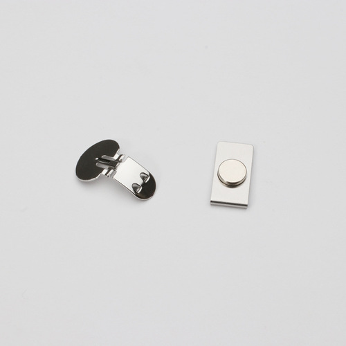 Magnetic Tie Clip Anti-wrinkle Seamless Shirt Magnetic Buckle Anti-Float Invisible Placket Fixed Buckle Magnetic Tie Clip