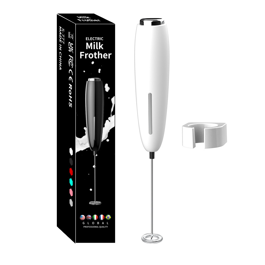 Fuente de fabricación de batidor de leche eléctrico mini portátil burbuja de café batidor de huevos transfronterizos Amazon image 7