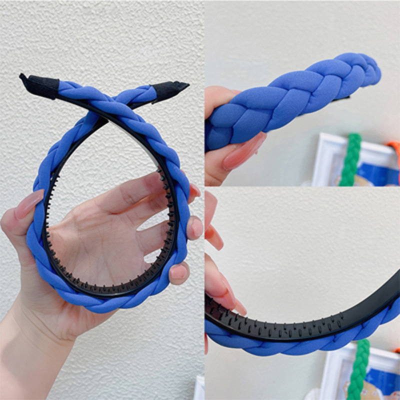 50g Weight Hair Band Hair Accessories Type Daily Occasion Geometric Pattern Women'S Gender Fashion Style Fashion Geometric Cloth Hair Band 1