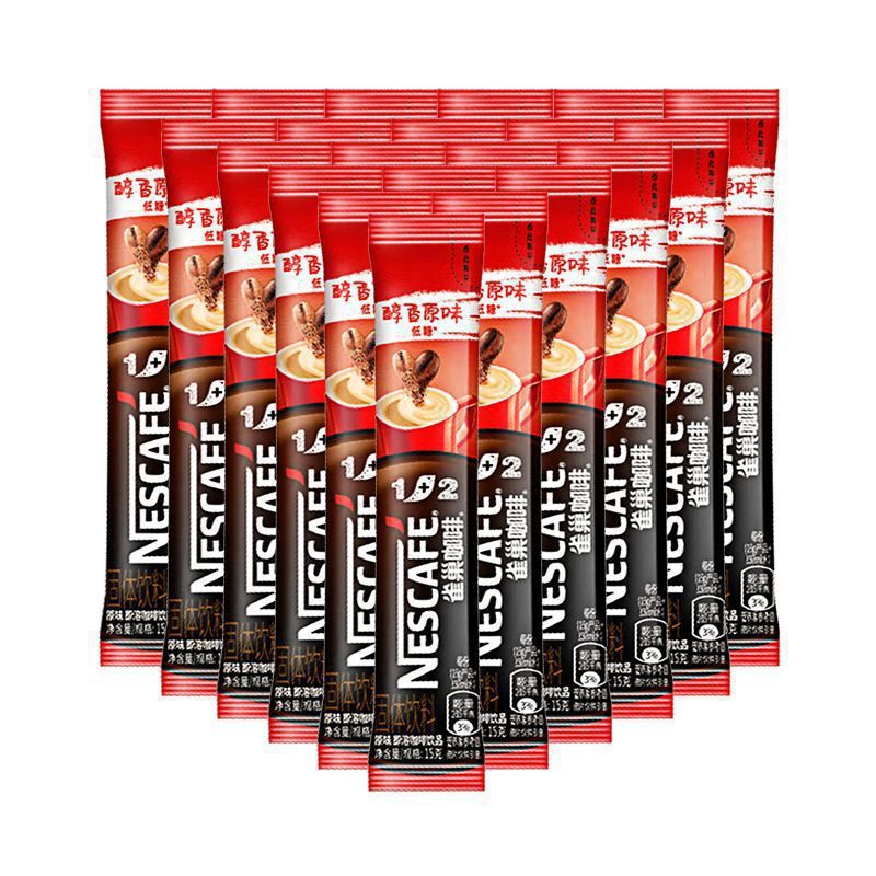 Nestlé 1+2 Mellow Original Instant Coffee 30 Packs Wholesale Nestlé 1+2 Mellow Original Instant Coffee 30 Packs Wholesale
