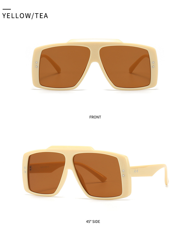 2023 New Large Frame Sunglasses for Women Irregular Fashion Sunglasses for Men Wholesale 2128_voghion.com