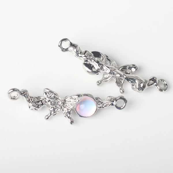 Silver base white
